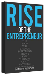 3D Book cover Rise of the Entrepreneur